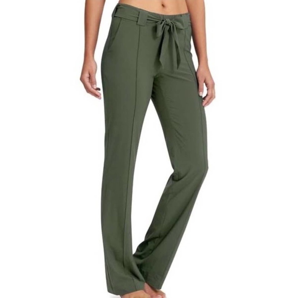 Athleta Wide Leg Pull On Pants